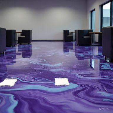 Purple marbling with blue and purple tones