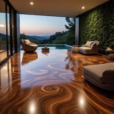 Deck With Epoxy Floor